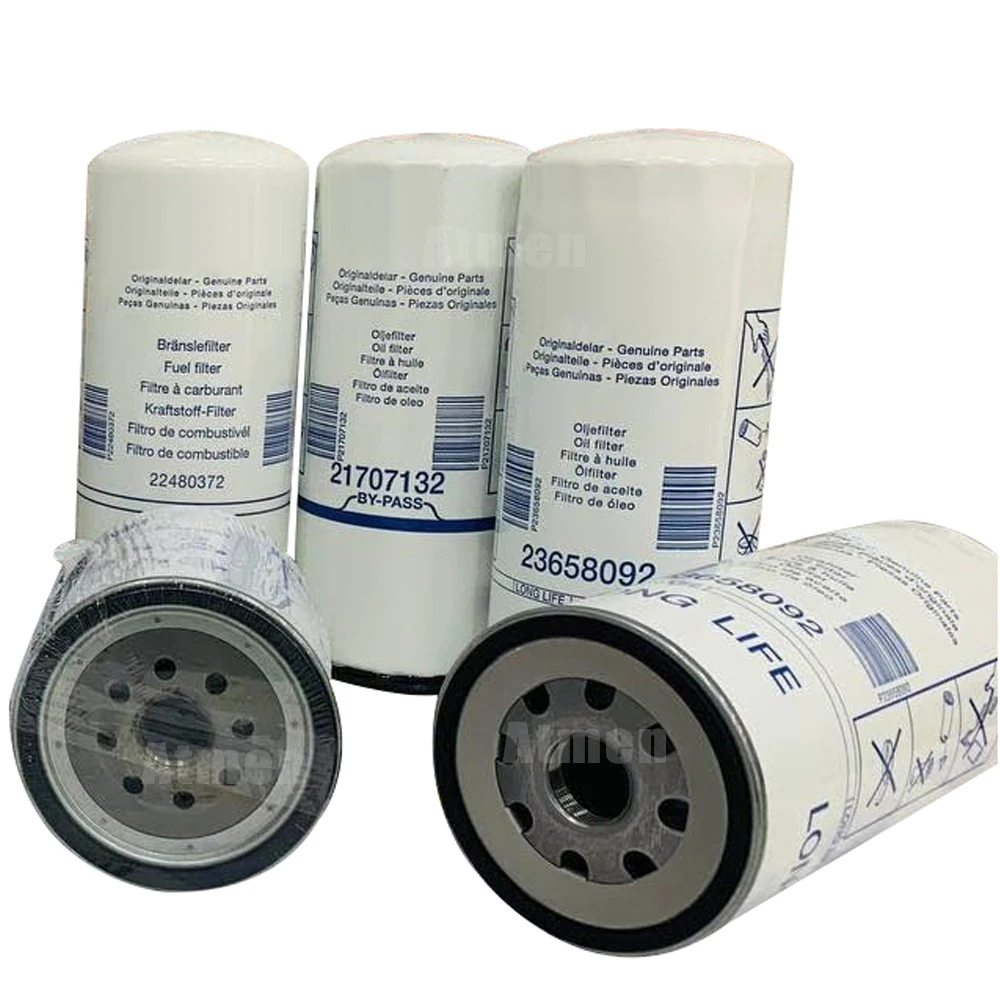 Wholesale Price Heavy Truck Oil Fuel Filters 85137594 21380488 22988765 21707133 21707132 For Volvo Truck Engine Filter Kit