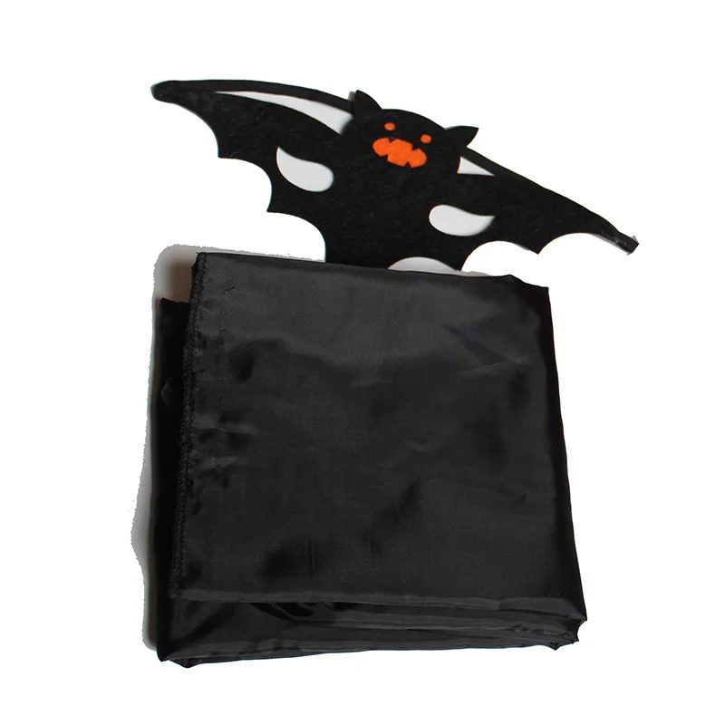Bat skull Kids Costumes Capes and Masks Cosplay Masks black cape Halloween Costume Cosplay for kids