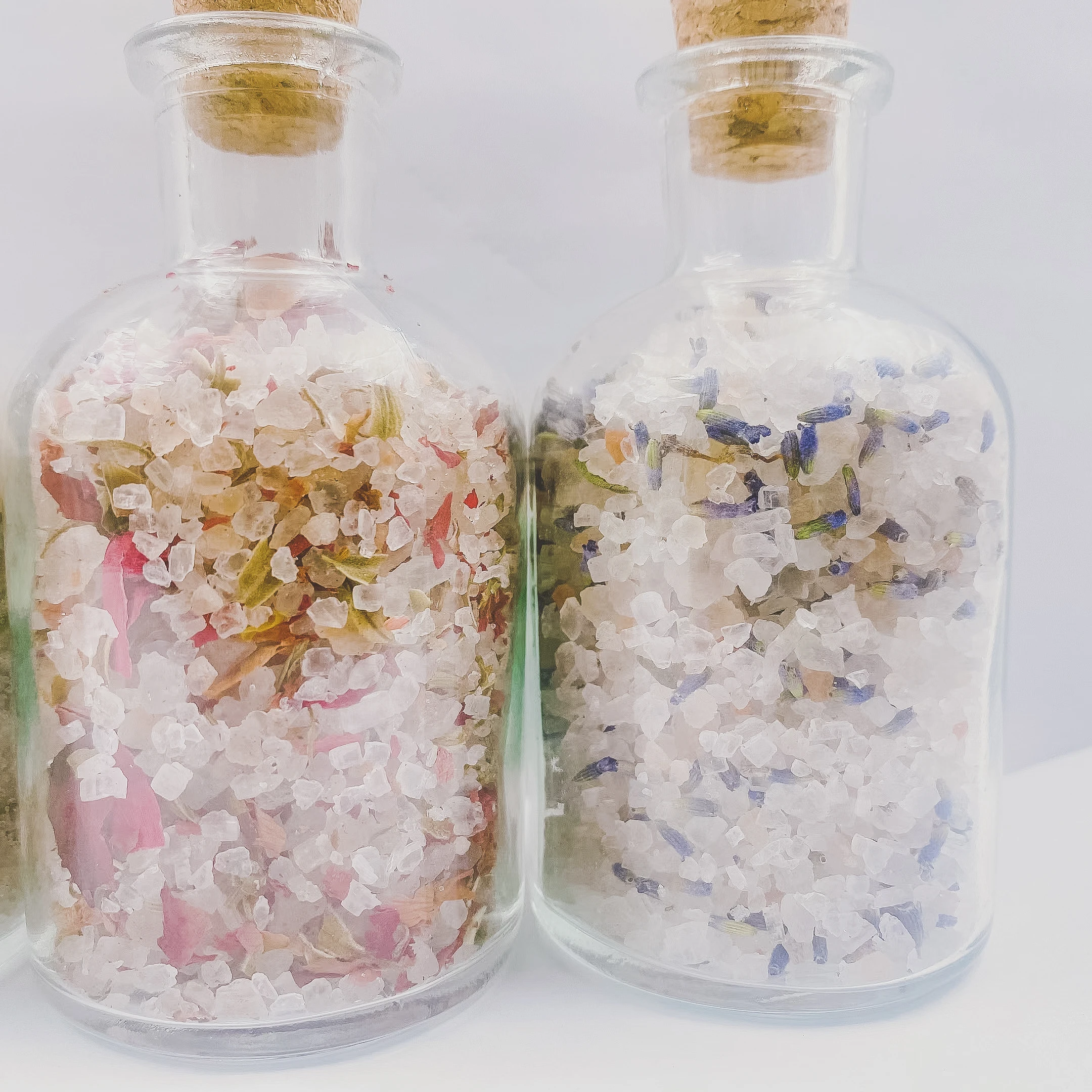 Private Label bath powder High Quality Herbal Crystal Bath Salts bath supplies