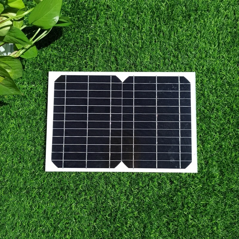 Buy Monocristaline Solar Panel From China Photovoltaic Glass Price 10 watt Solar Panel Without Frame Paneles Solares 12v 10w
