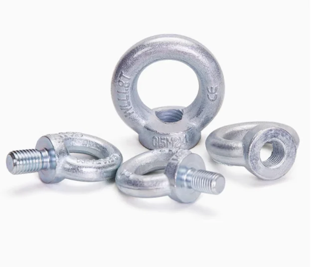 DIN 580-2018 National Standard Stainless Steel and Brass Screw Lifting Ring M8 M6 M10 M12 Threads 20mm Length