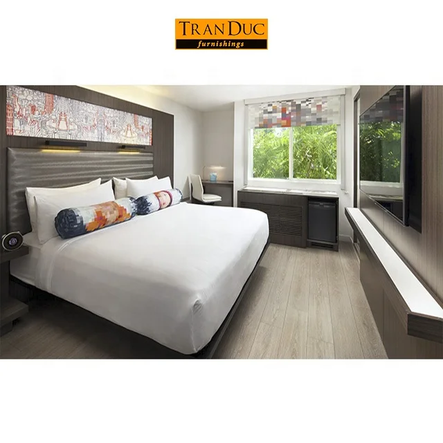 Современная отельная спальная мебель набор 3 звездочный отель для Aloft Sunnyvale