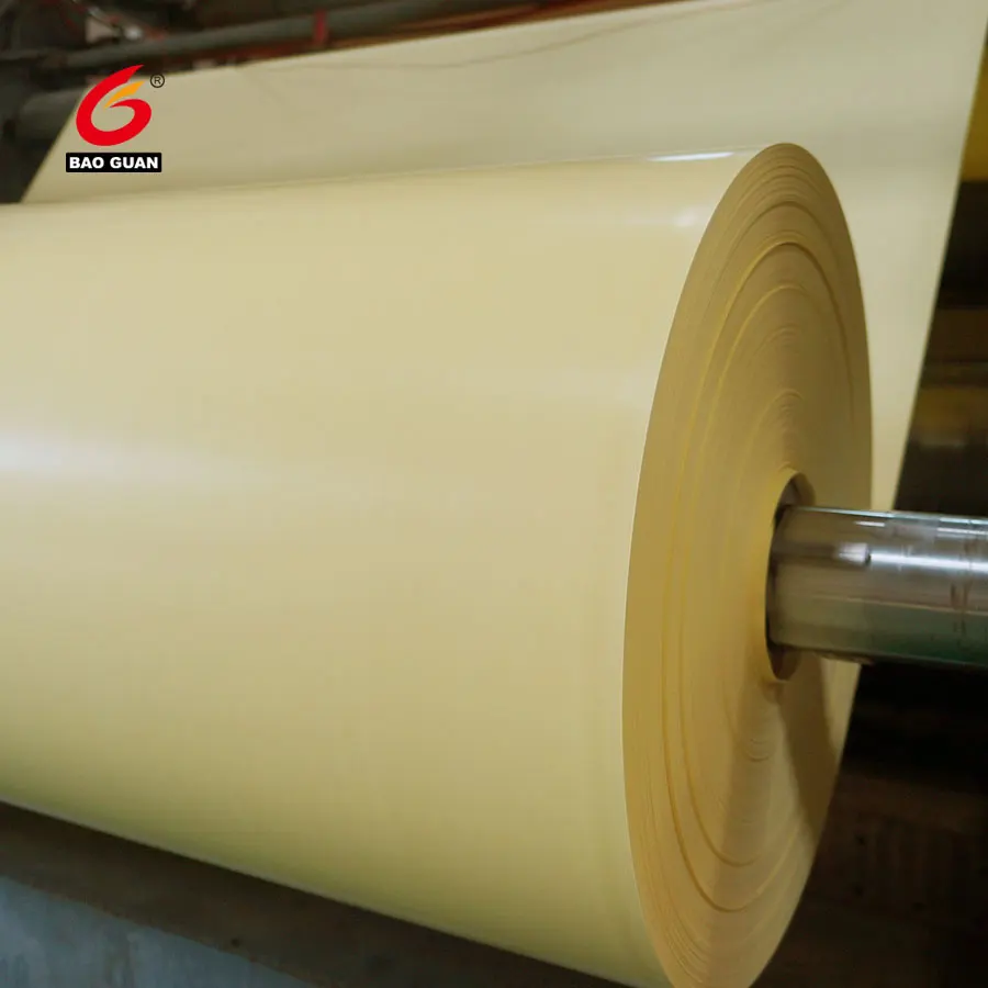 Factory Direct Supply Single Or Double Side Glassine Silicone Coated Release Paper Jumbo Roll For Adhesive Label Sticker