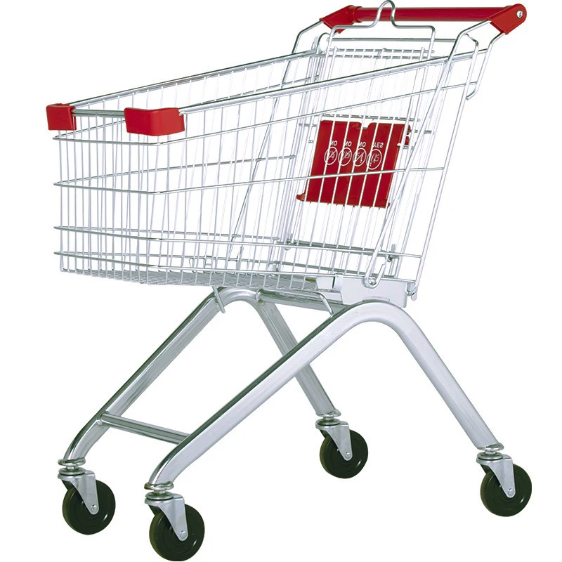 High Quality American Supermarket Shopping Trolley Supermarket Shopping Trolley Carts
