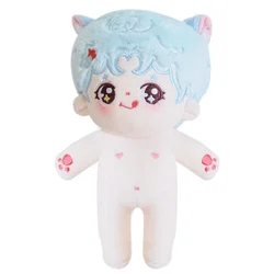 Manufacturer Custom Cartoon Rag Dolls Soft Plush Cat Doll Toy Stuffed Animal Doll For Children Gift Toy