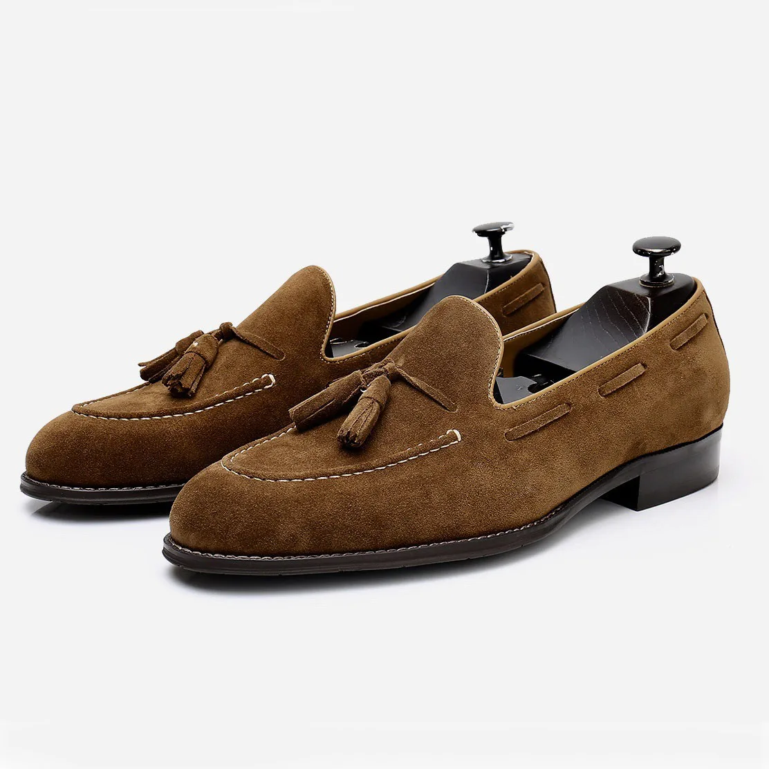 summer walk suede cow leather slip on casual moccasin gommino dress shoes men penny brown tassels loafers