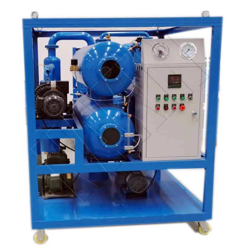 Waste Oil Double-Stage Vacuum Transformer Oil Purifier