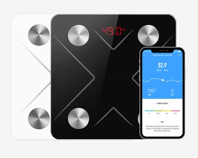 Best Seller Bathroom USB Bluetooth Smart Scale Digital Weight and Body Fat Scale