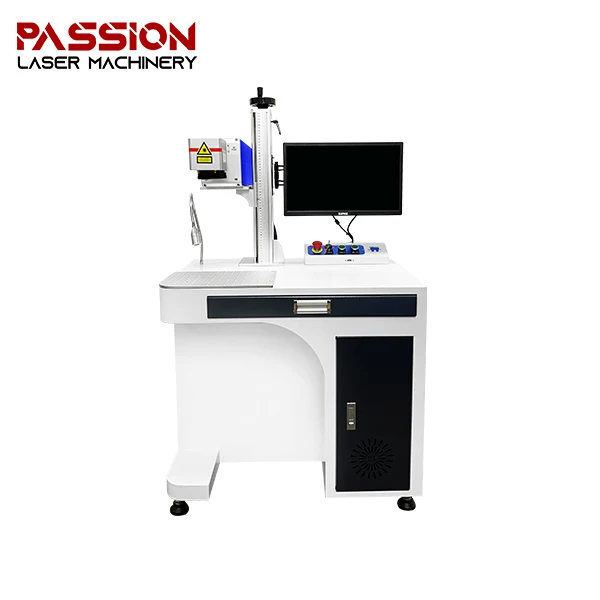 temper glass maker machine Optical desktop CO2 marking machine60W 100w laser marking machine 200*200 laser engraving machine