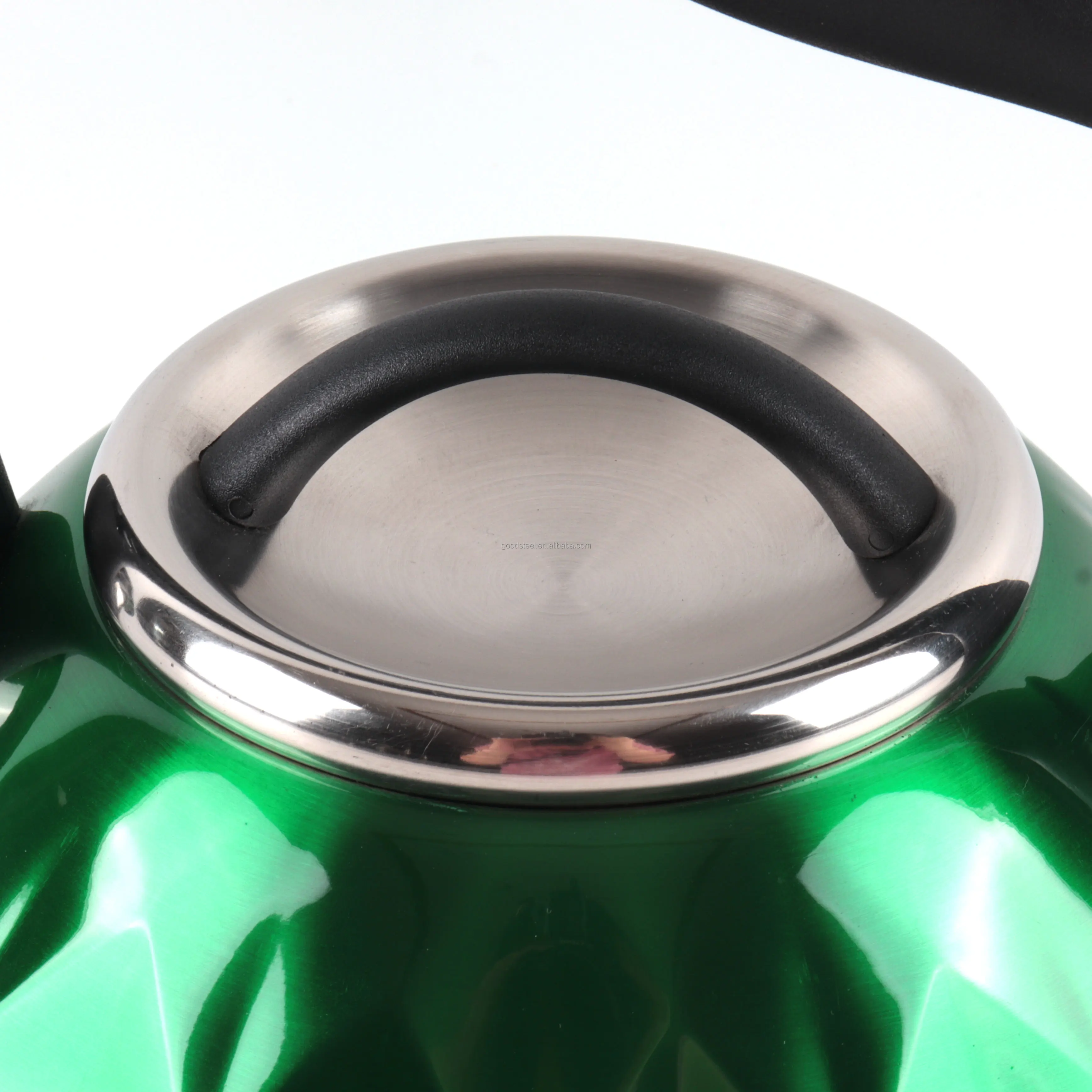 Popular 3.0L Stainless Steel Whistling Kettle Home Use 3L 4L 5L Whistle Kettle Nice Color Painting Europe Style Coffee Tea Set