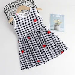 Summer girls dress new cotton silk princess dress 0-12 years old girl baby casual pajamas dress