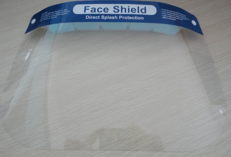 Hospital Disposable  protective transparent clear  Medical face shields