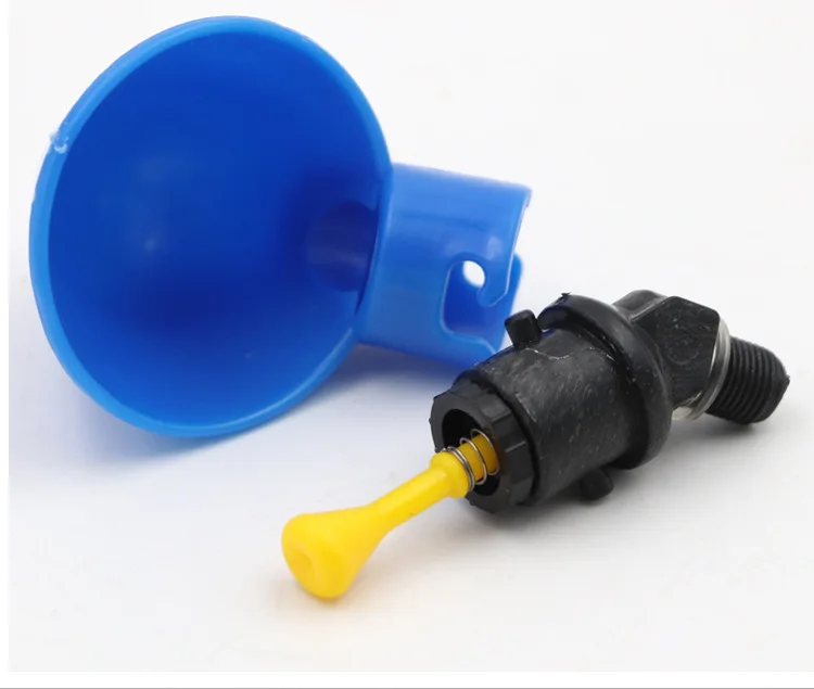 
Automatic birds drinker chicken pigeon drinking bowl water drinker with cup 