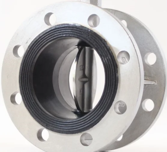 High Quality Industrial Water, Oil, Marine Water System Turbine Stainless Steel Soft Seal Double Flanged Butterfly Valve