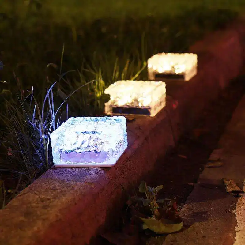 Outdoor courtyard floor tile light garden landscape decoration Solar Outdoor Landscape Light