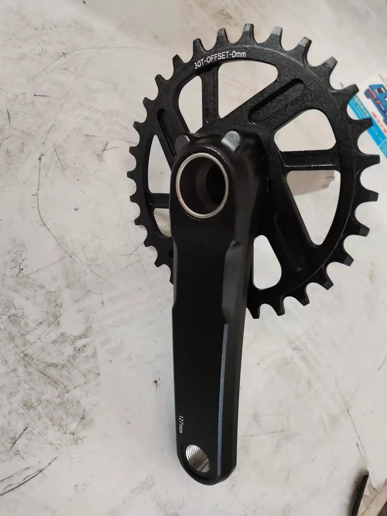 Lightweight hollowtech CNC direct mount kids bike crankset  114/127/140/152mm  Bicycle PartsBicycle  Chainrings kids mtb crank