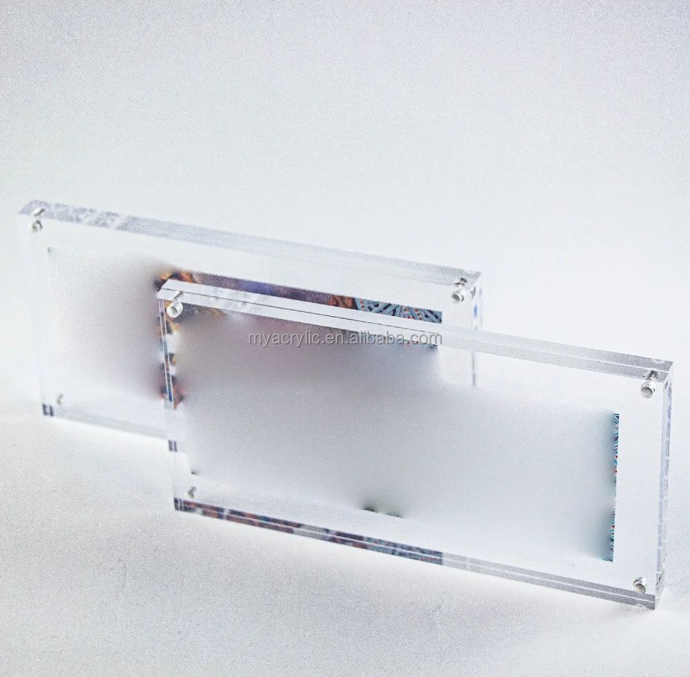 Высококачественная акриловая магнитная рамка для концертных билетов