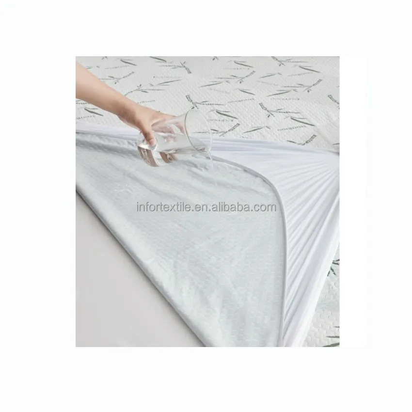 100% bamboo air layer mattress protector pillow protector pillow shell Bamboo mattress cover