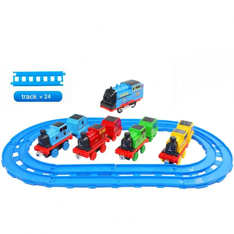 2021 New Product Plastic Interesting Car Toys Electric Train Magnetic Train Sets Toy for Kids