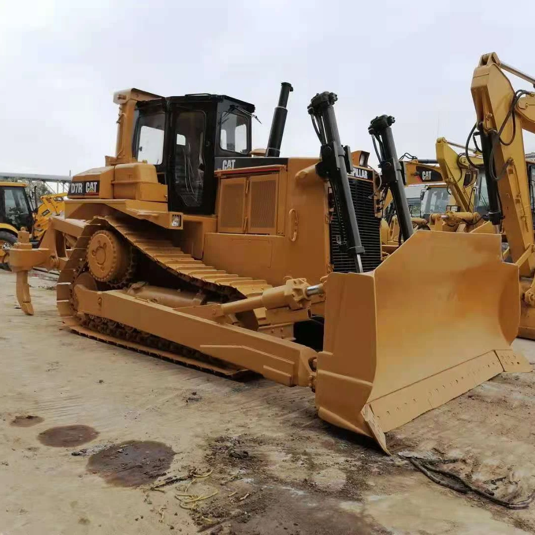 Used Cat D7R Bulldozer Brands Caterpillar Cheap Price Full-hydraulic Heavy Crawler Bulldozer D7R Caterpillar Dozer Tractor D7