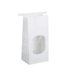 Ruizhuo Bakery Bags With Clear Window Gift Packaging Halloween Christmas Biscuit Candy Food Bread Snacks Baking Takeaway Bag