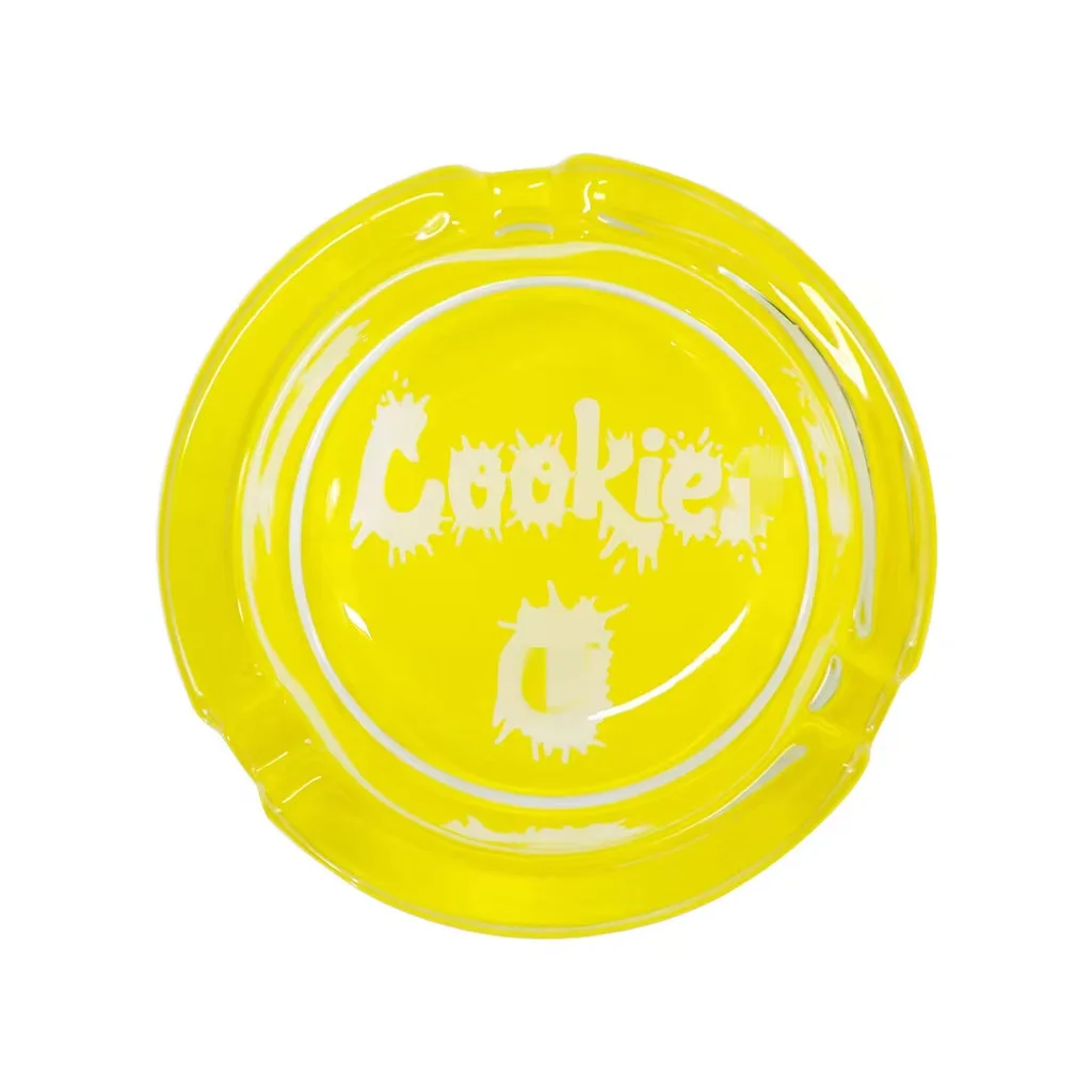 Hot-selling Round glass ashtray 65mm cigarette accessories smoking ashtray wholesale logo custom accepted