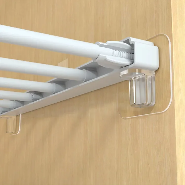 Factory Sale  Punch-free wardrobe layered partition nail-free paste layer support strong non-marking load-bearing support shelf