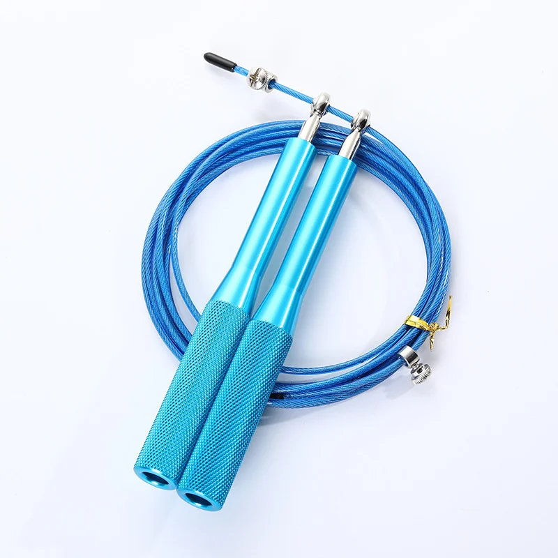 Metal  wireless jump rope  suppliers elastic Exam  training skipping exercise Crossfit Speed  handle jump rope