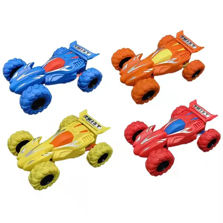 Inertia Twist Two-sided Four-wheel Drive Off-road Vehicle Stunts Spin Deformation Steering Toy Car Friction