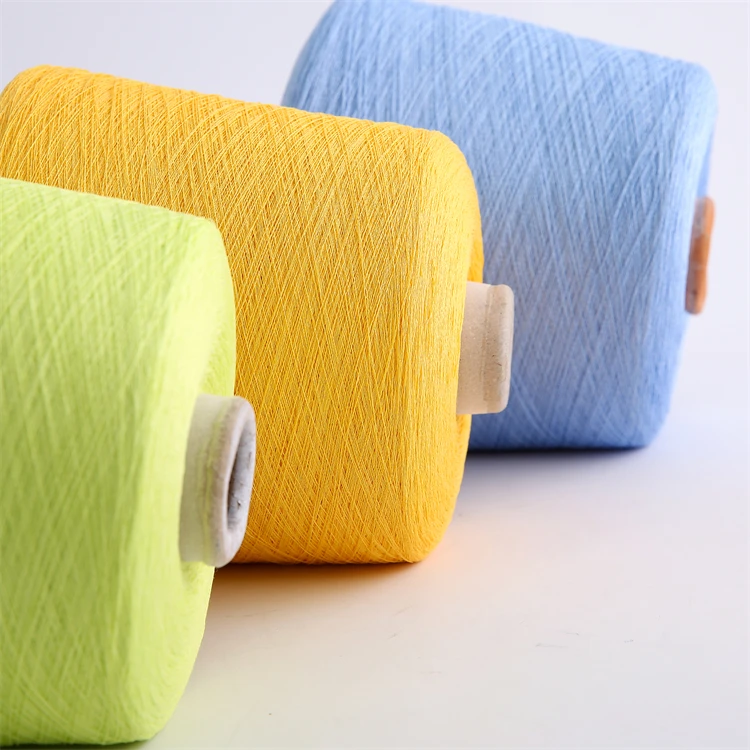 Top Selling Cotton Embroidery Anti-Pilling Widely Used Linen Rayon Blended Multicolor Yarn For Scarves