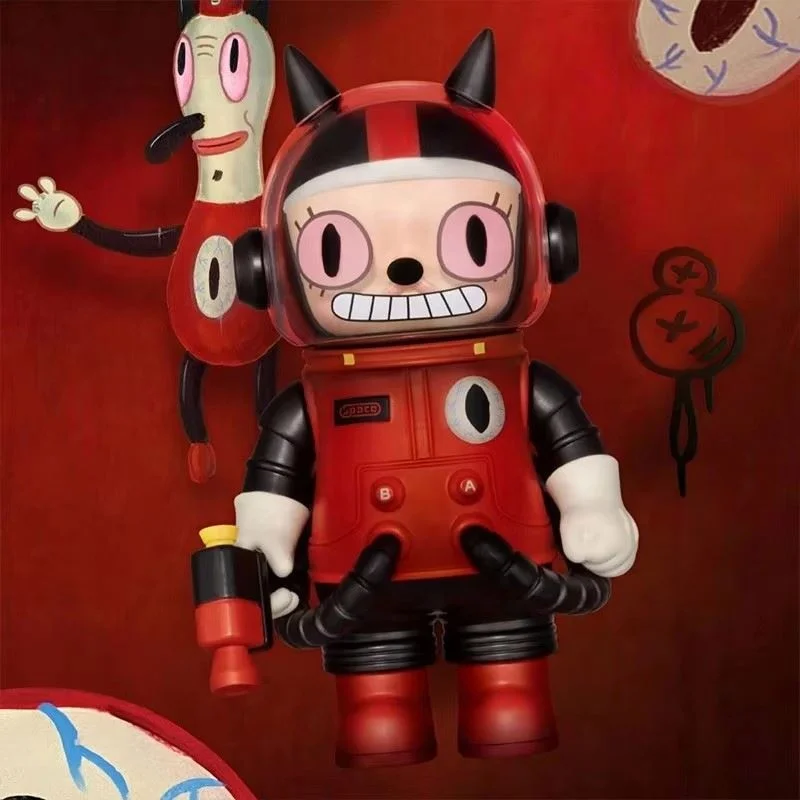 NEW Hot POP MART MEGA SPACE MOLLY 100% SERIES 3 Anime Action Figure Guess Bag Ornament Figurines Home Decor Desktop Dolls Model