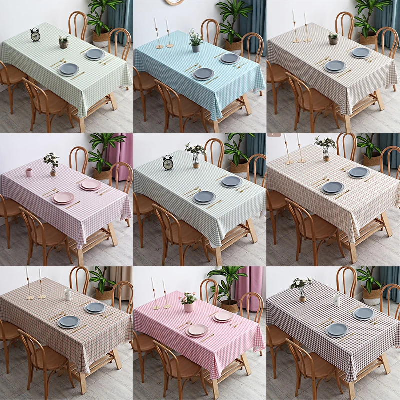 Manteles De Picnic Mantel De Pvc Rectangular Table Cloth En Pvc Rectangular Checkered Tablecloth