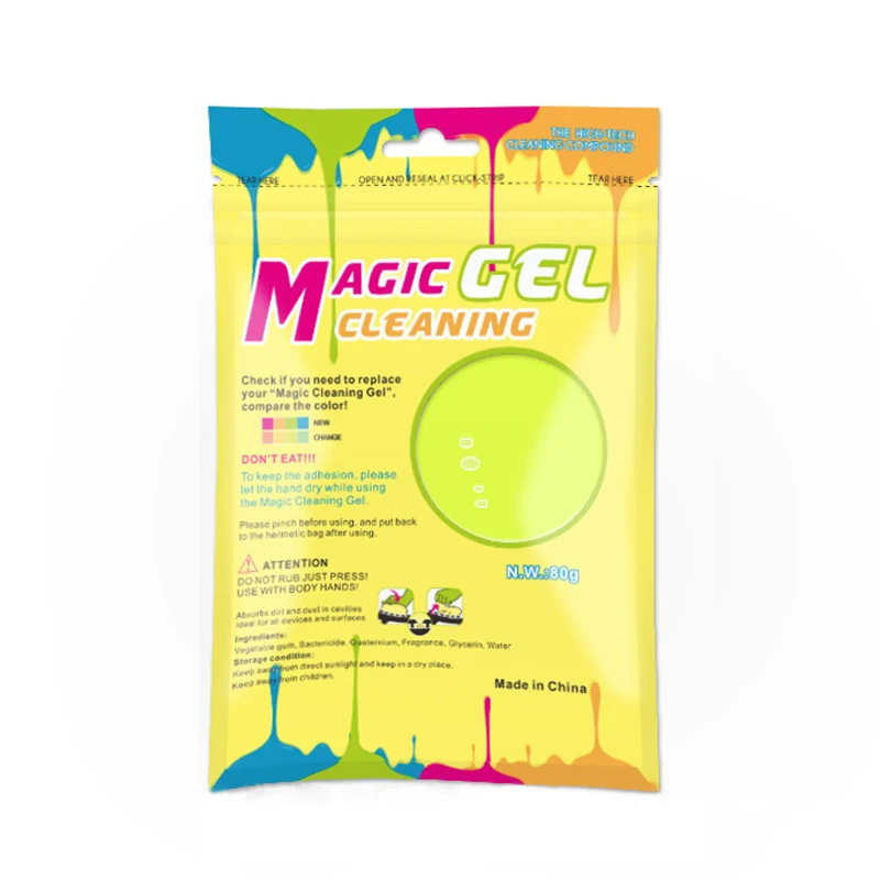 Wholesale keyboard Cleaner Dust Cleaning Jelly mud 80g magic super clean gel
