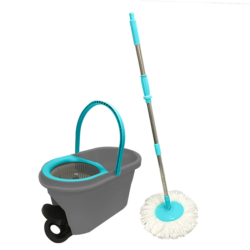Herramientas de limpieza para el hogar Magic Floor Mop con Pedal 360 Spin Mop And Bucket set
