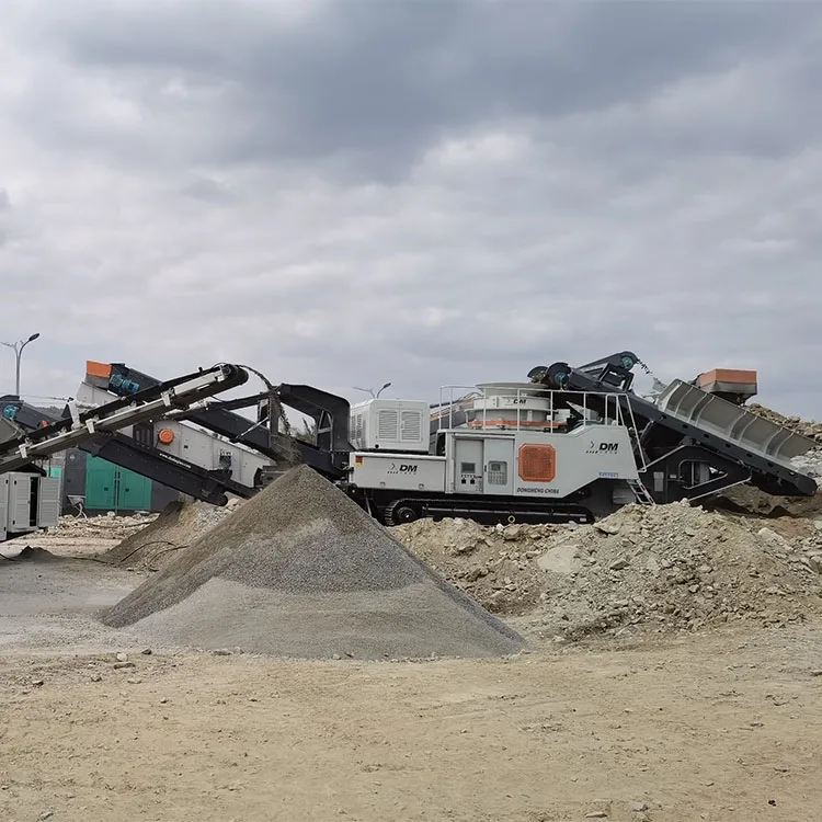 Crawler Type Mobile Heavy Duty Screening Plant Station for Sale Tracked Mobile Crusher Vibrating Screen Price