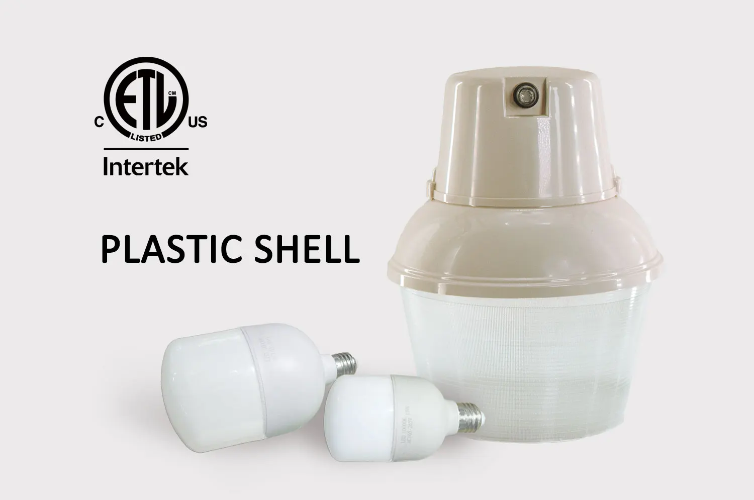 Energy Saving  or LED bulb 85W & 65W Barn Light with IP65 Rating Cheap Plastic Housing Street & Yard Lights