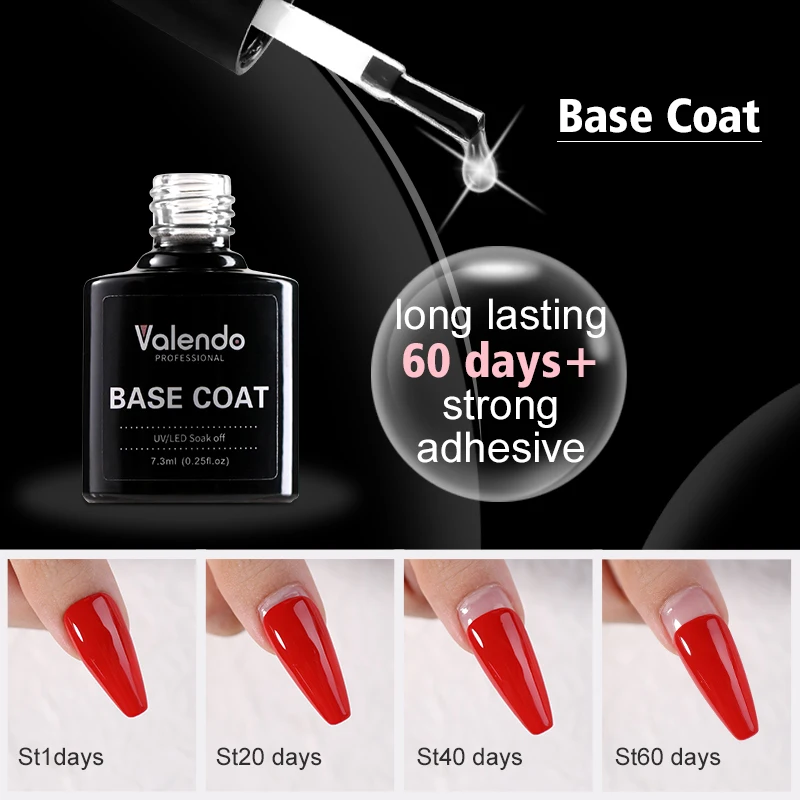 Лак для ногтей и базовая резина, без протирания, высокий блеск, бесплатные образцы, фирменная торговая марка, УФ-гель, верхнее покрытие