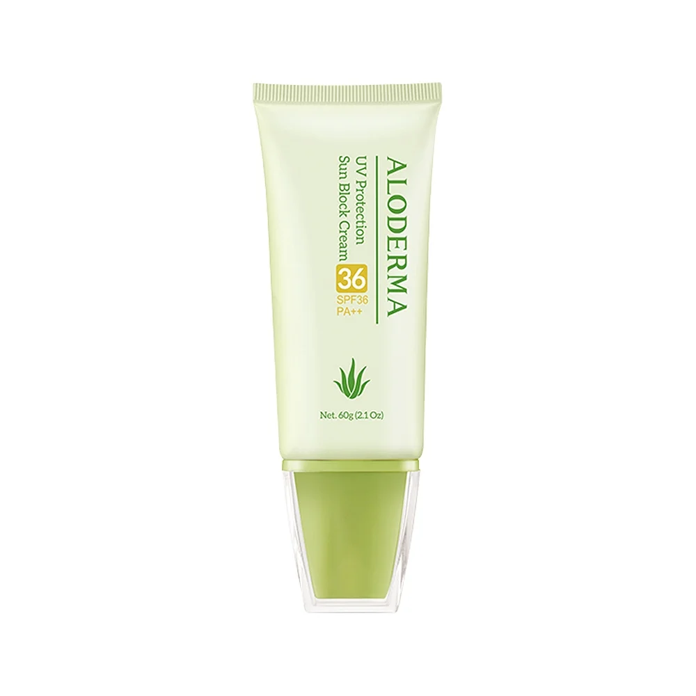 Water-Resistant sunblock Organic Aloe Vera Face and Body Sunscreen sun block cream for face