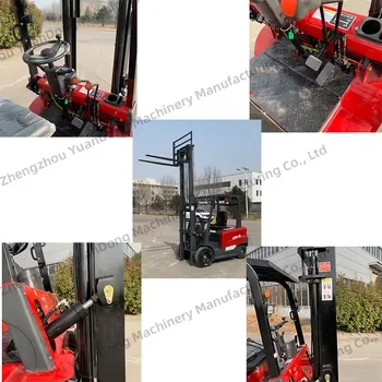 Four - Wheel Electric Forklift 3 Meter Lifting Hydraulic Forklift For Exporting
