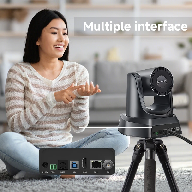 1080P PTZ Конференц-камера 10X оптический HDM1 USB LAN поставка церковное потоковое онлайн видео POE SDI NDI