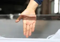 plexiglass plate of acrylic pool