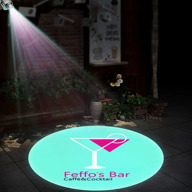 New arrival 50W led sign laser display advertising logo projector