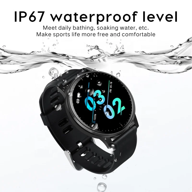 CE ROHS smart watch manual oem touch screen ip67 smart watch