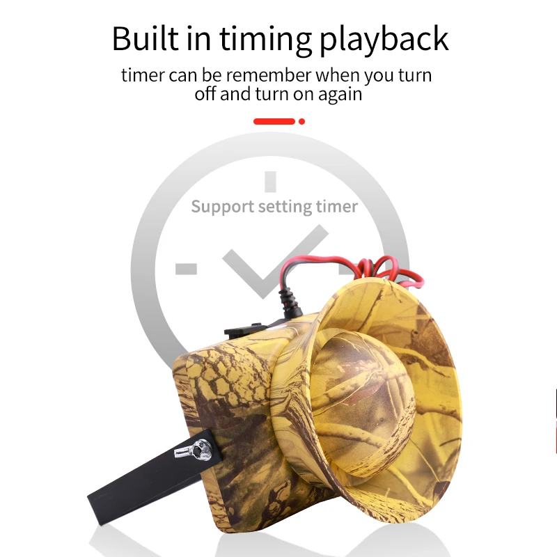 Bird Caller Mundi Sound Quail Calls with Remote Memory Timer