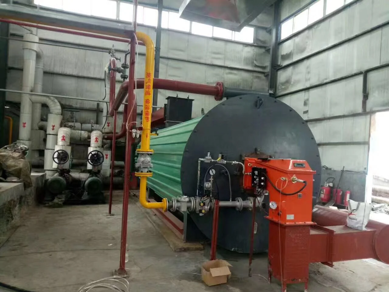 Horizontal natural gas oil fired industrial thermic oil boiler price