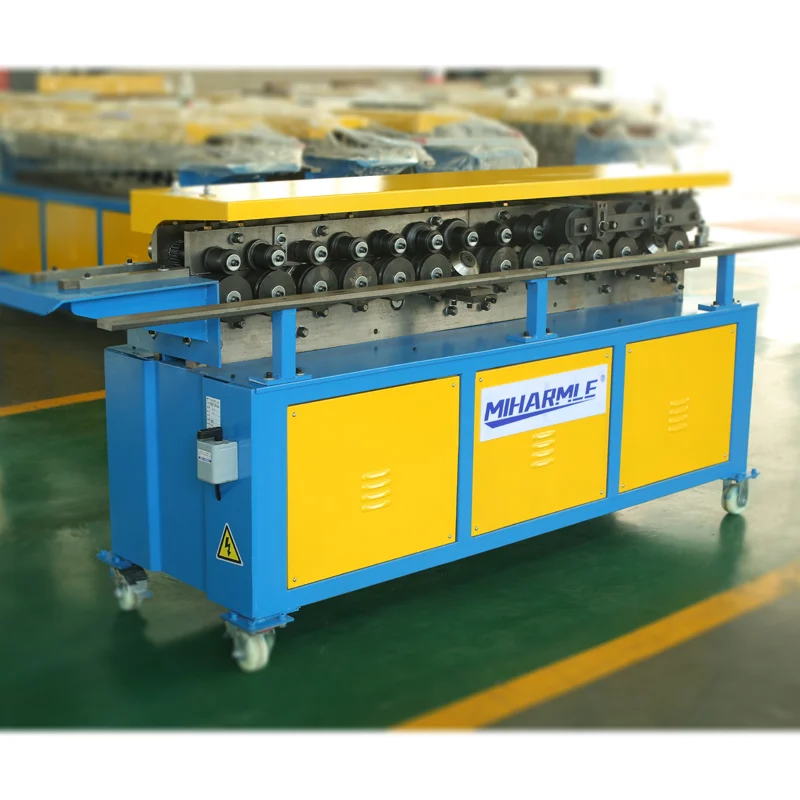 Sheet Metal TDF Air Duct Flange Forming Making Machine from China