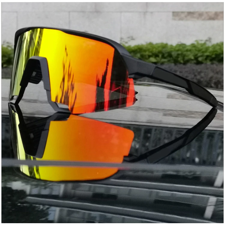 2023 Fashion wholesale mens private label custom logo square fashion manufacturer sports cycling polarized sunglasses