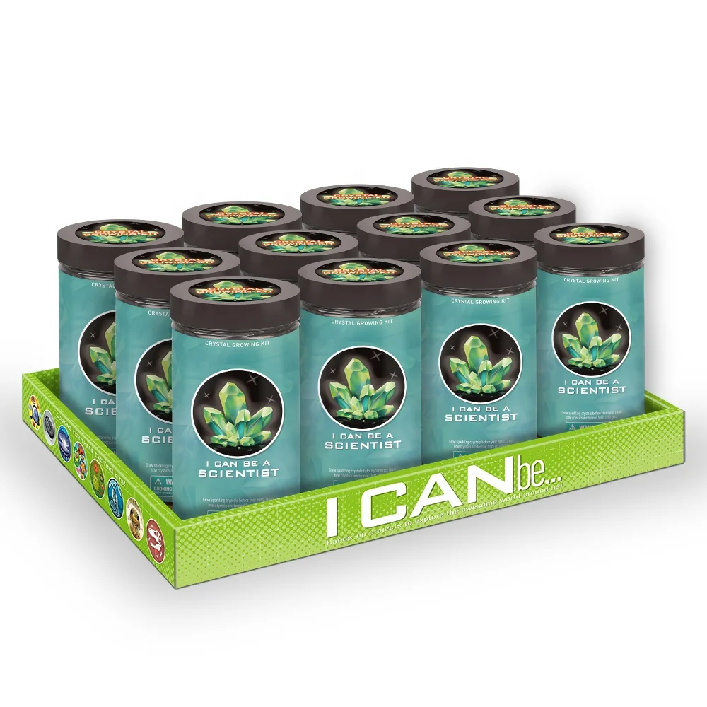  Набор для выращивания кристаллов своими руками обучающий стержень детей онлайн раскопания камней и минералов игрушки-стержни