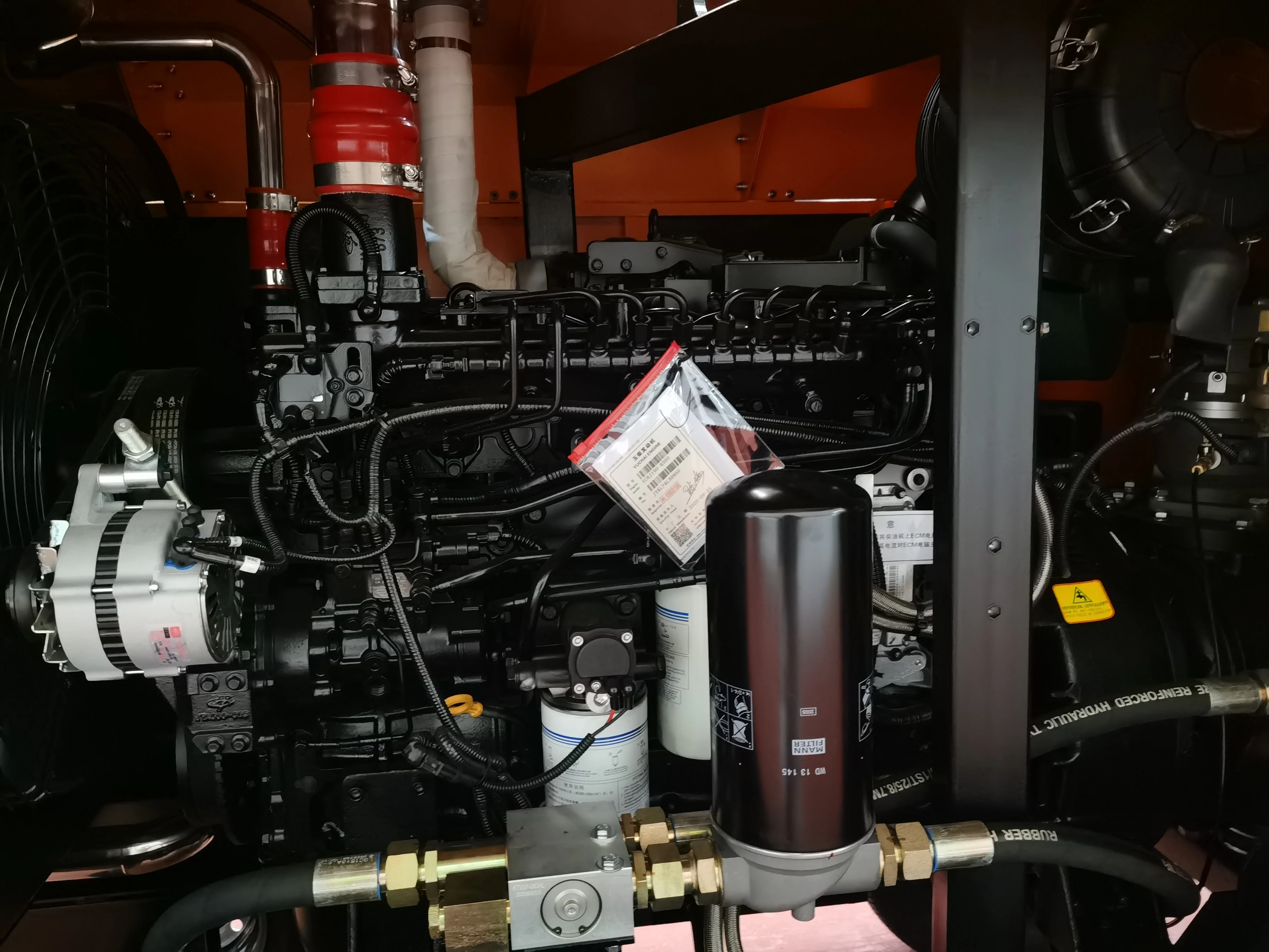 Kaishan KSCY-550/15-570/12 Portable Screw Air Compressor Diesel Powered Piston New Construction Mining Engine Motor Made China