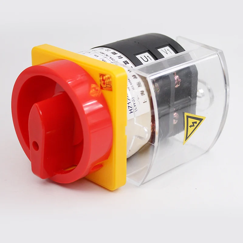 HZ12-25/04 25A Changeover Rotary Cam Switch Selector 2 position circuit breaker switch OEM ODM